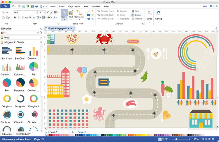 Diagramm Erstellen Diagramm Software Fur Mac