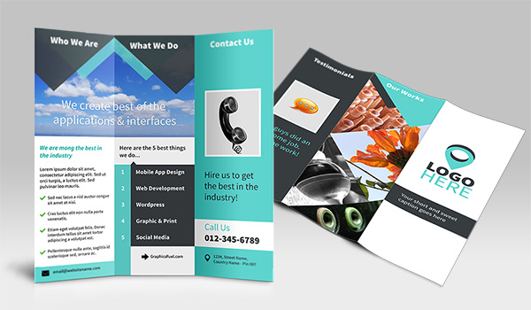 Gate Fold of Brochure