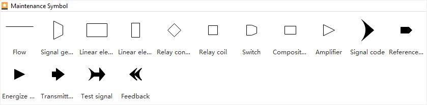 System Diagram - Maintenance Symbol