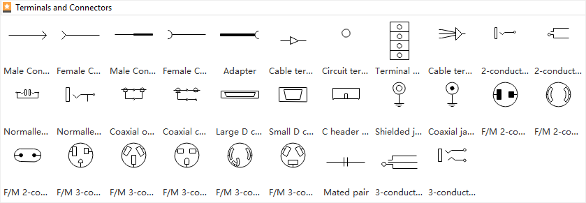 Circuit Symbols - Terminals and Connectors