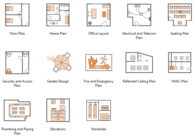 Symbols For Floor Plan Tables And Chairs