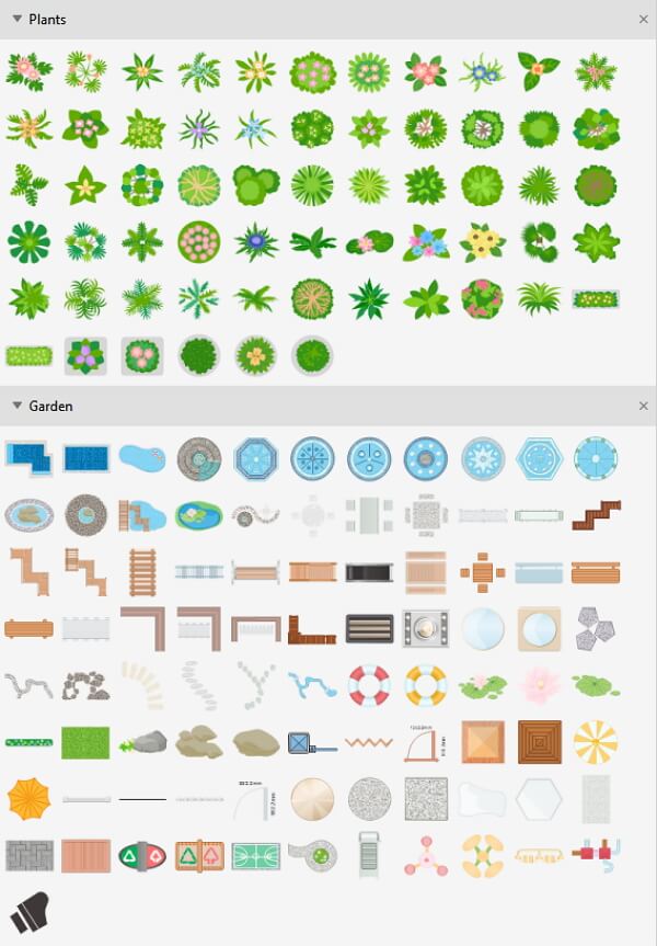 Garden Plan Symbols
