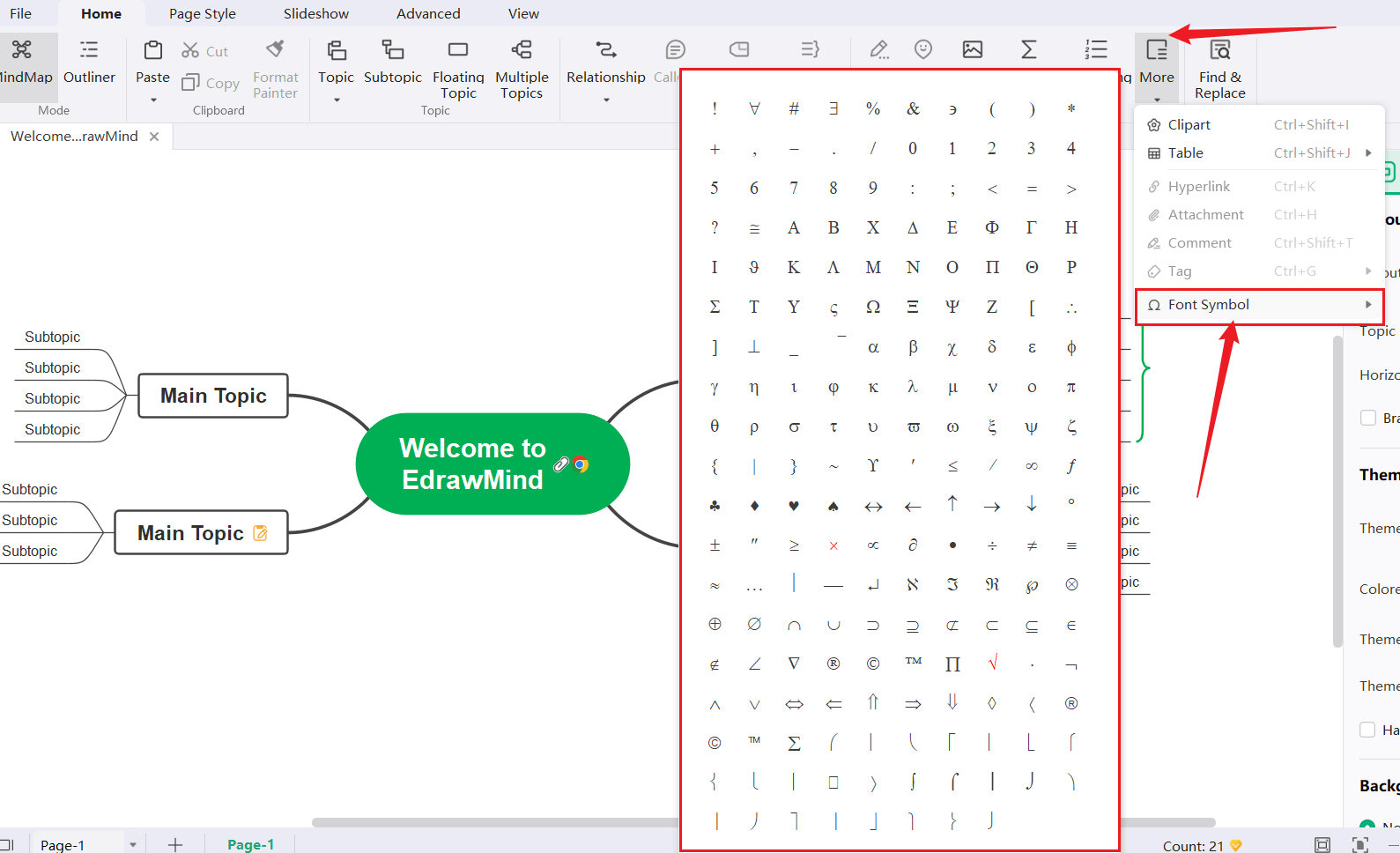 Inserimento della formula