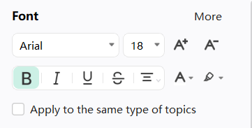 Topic Font