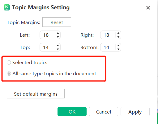 Subject Box Size