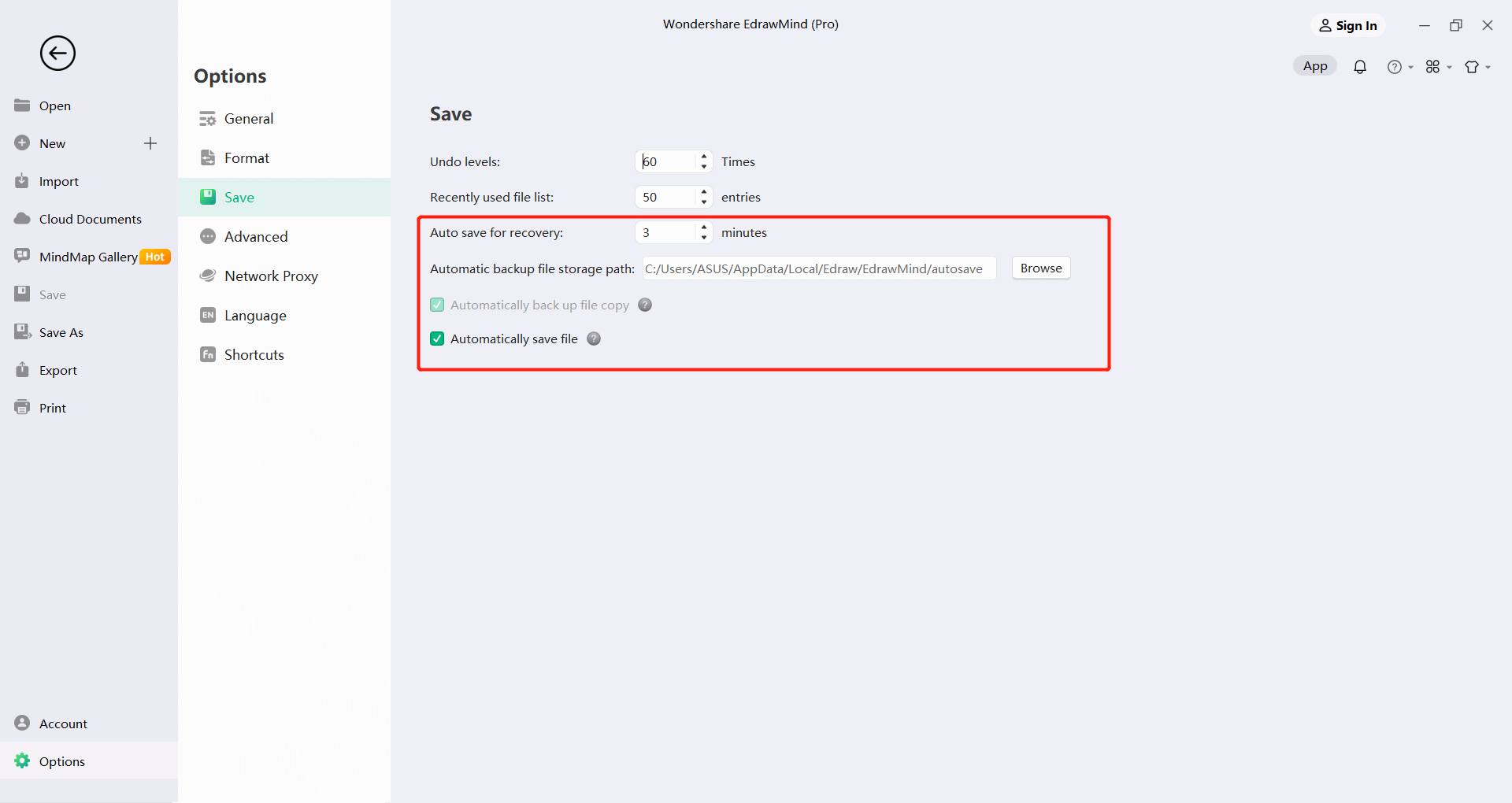 Dateiwiederherstellung