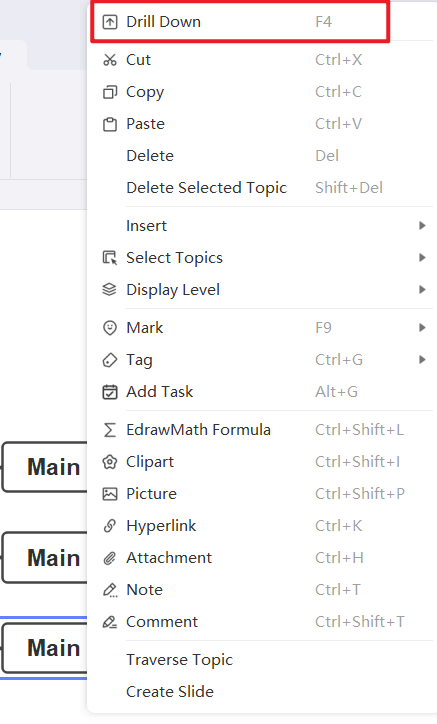 Displaying Map Hierarchy