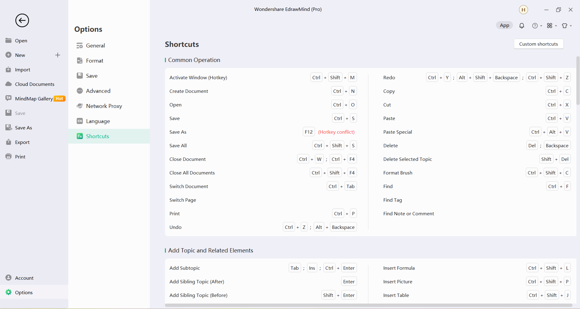 Tastaturkürzel