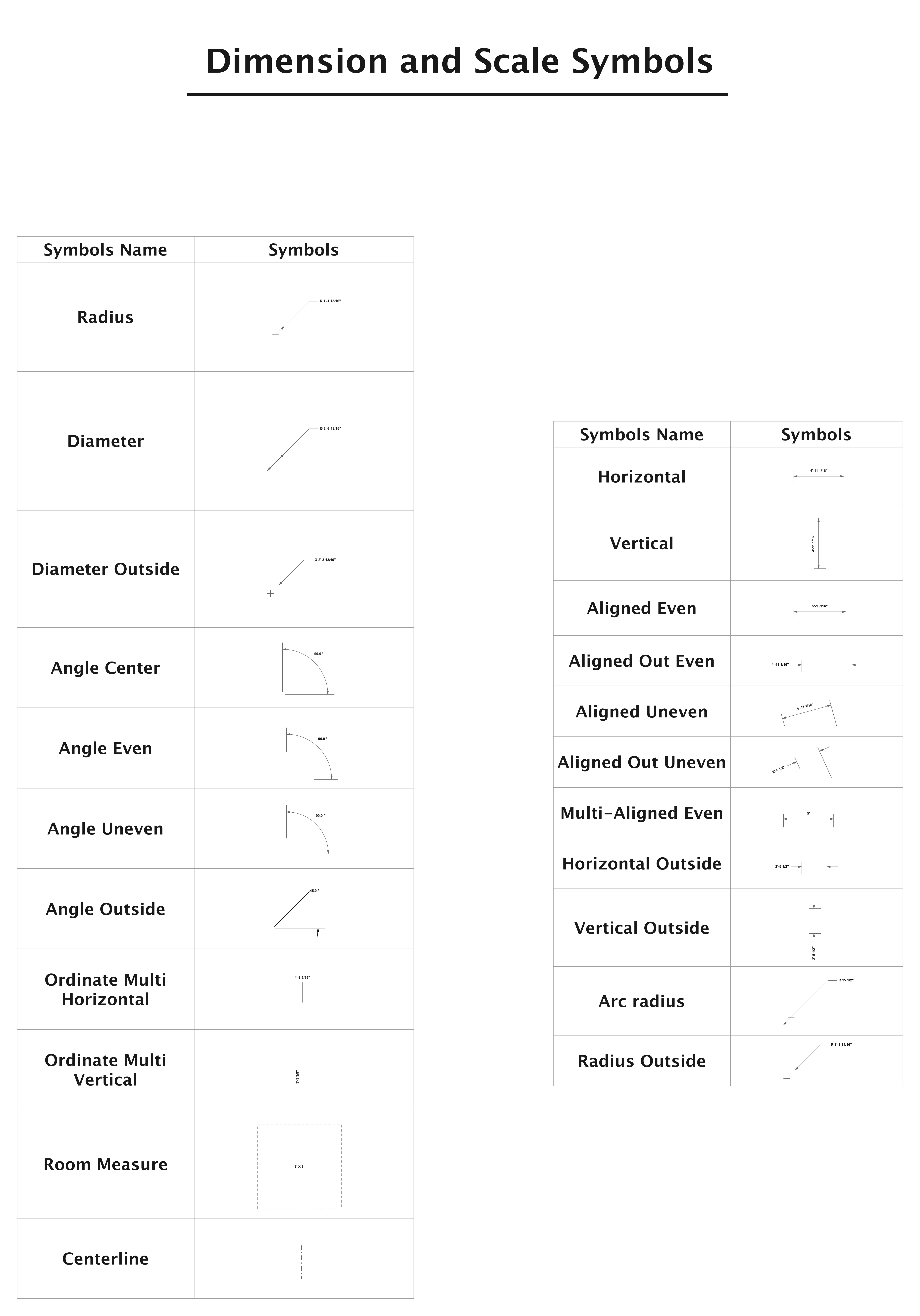 floor plan symbols pdf