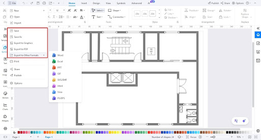 download floor plan edrawmax