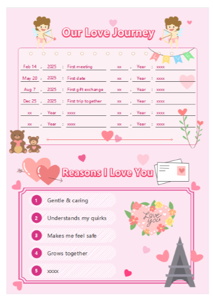 valentine's day card