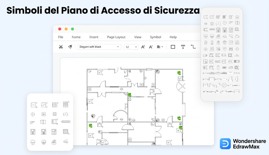 copertura dei simboli di sicurezza