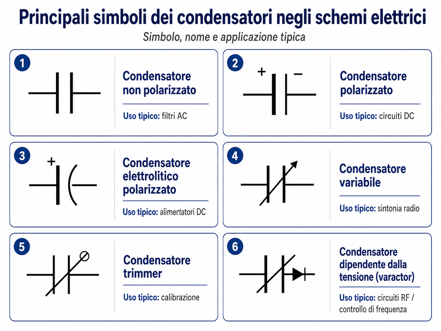 simboli nei schema eletrici
