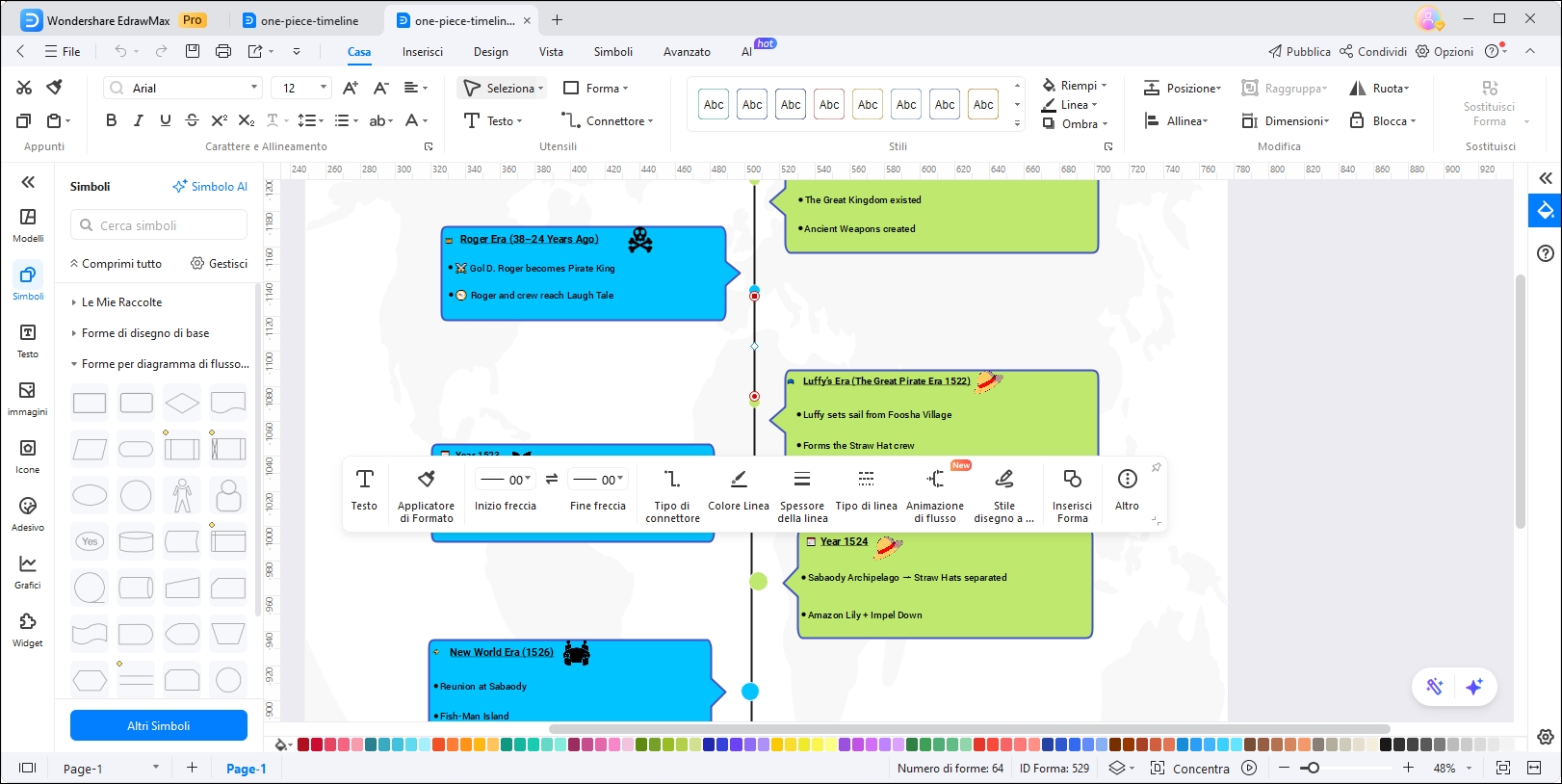 creare diagramma con edrawmax