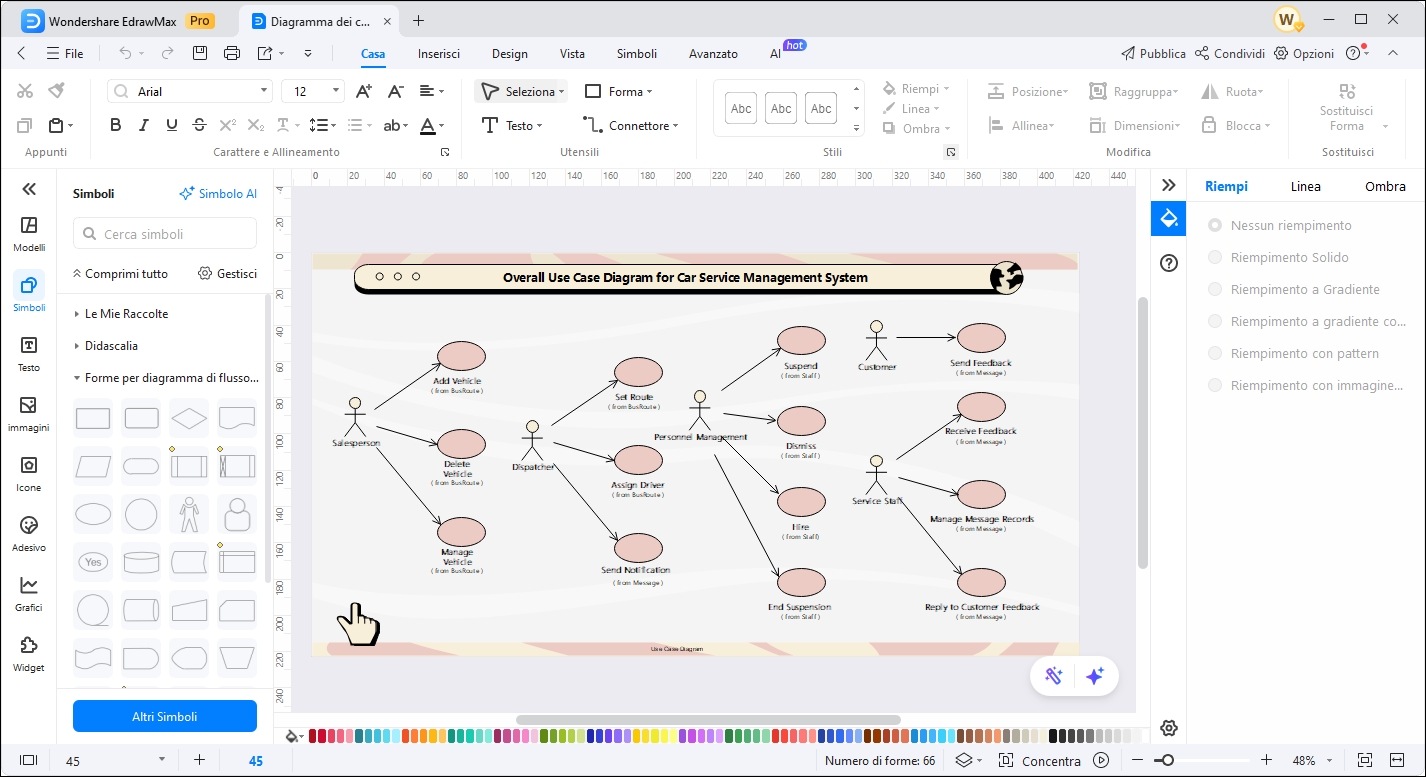 diagram uml in edrawmax