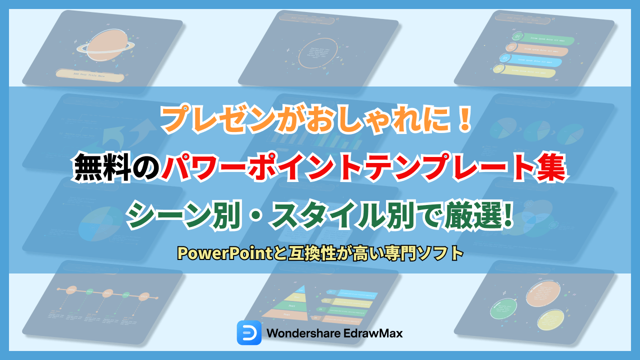 シンプルなパワーポイントの背景緑