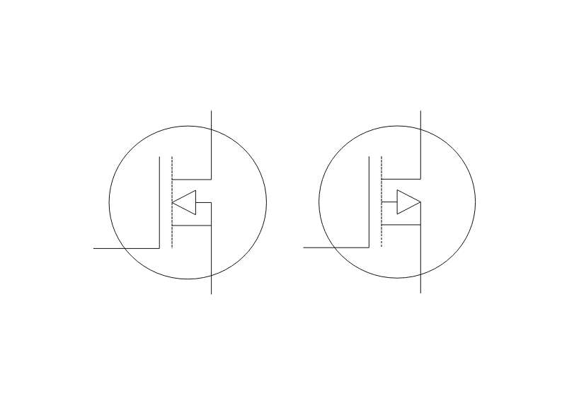 エンハンスメント型MOSFET