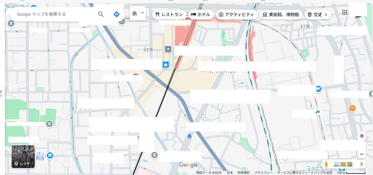 ベースとなる地図を挿入する