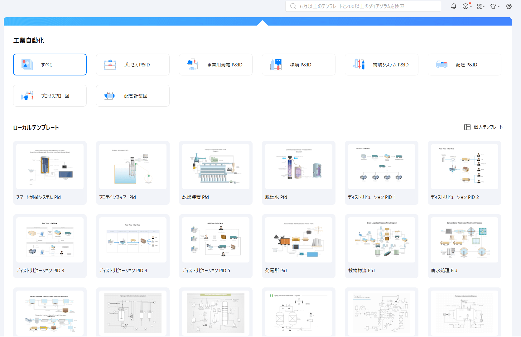 ねじ図面を含む平面図などを作成できる便利なツール