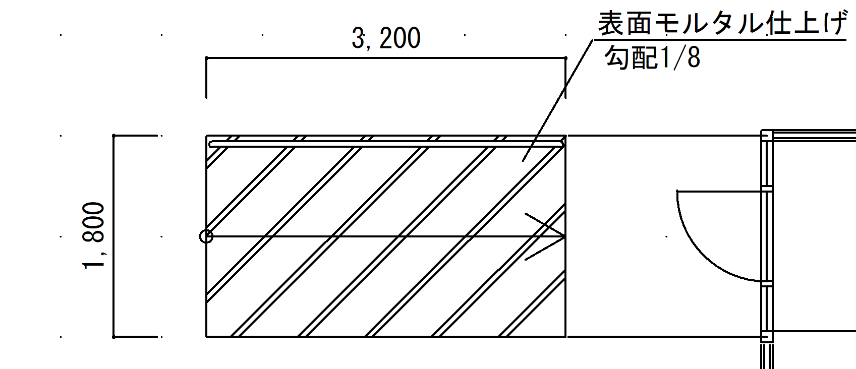 寸法、注記を記入