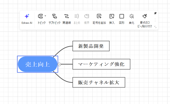 一次階層（手段）の追加