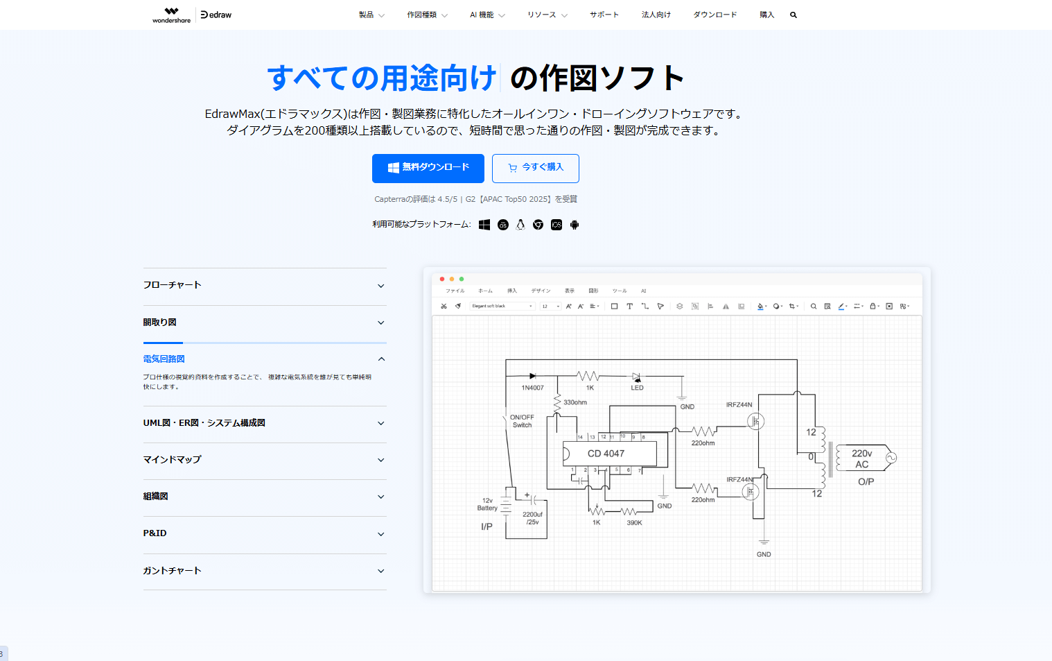 共振回路図作成ツール