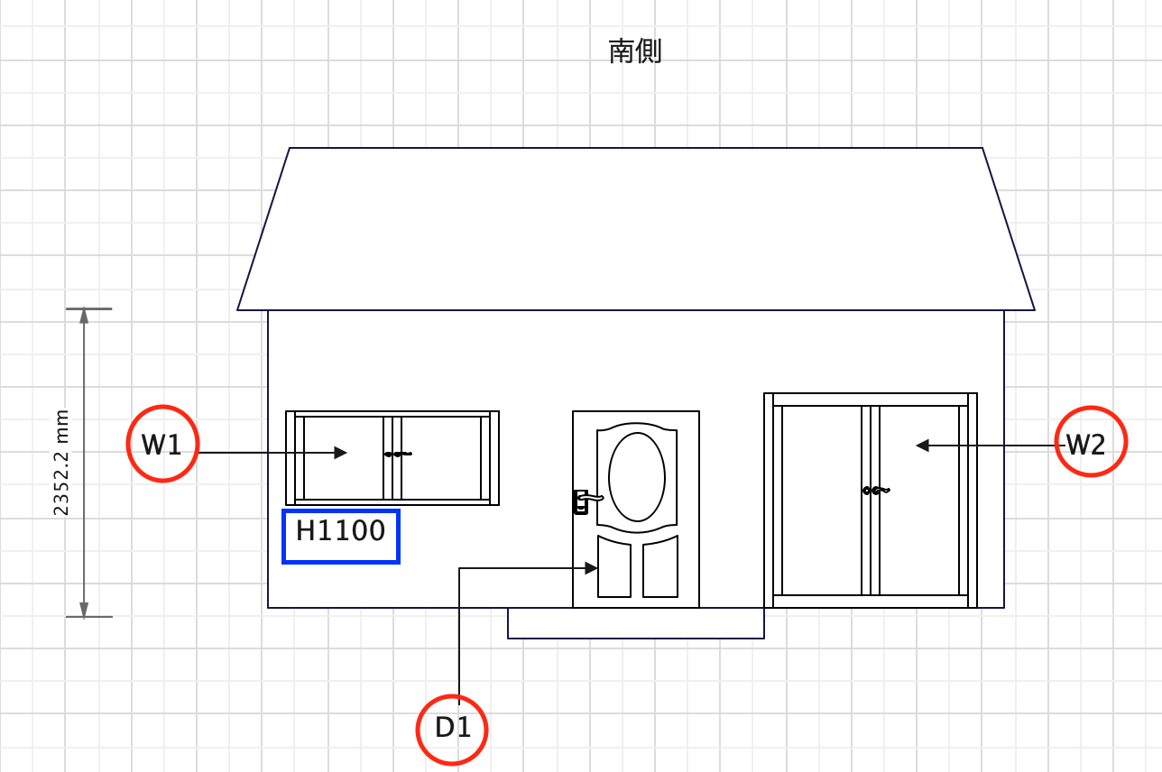 立面図見方