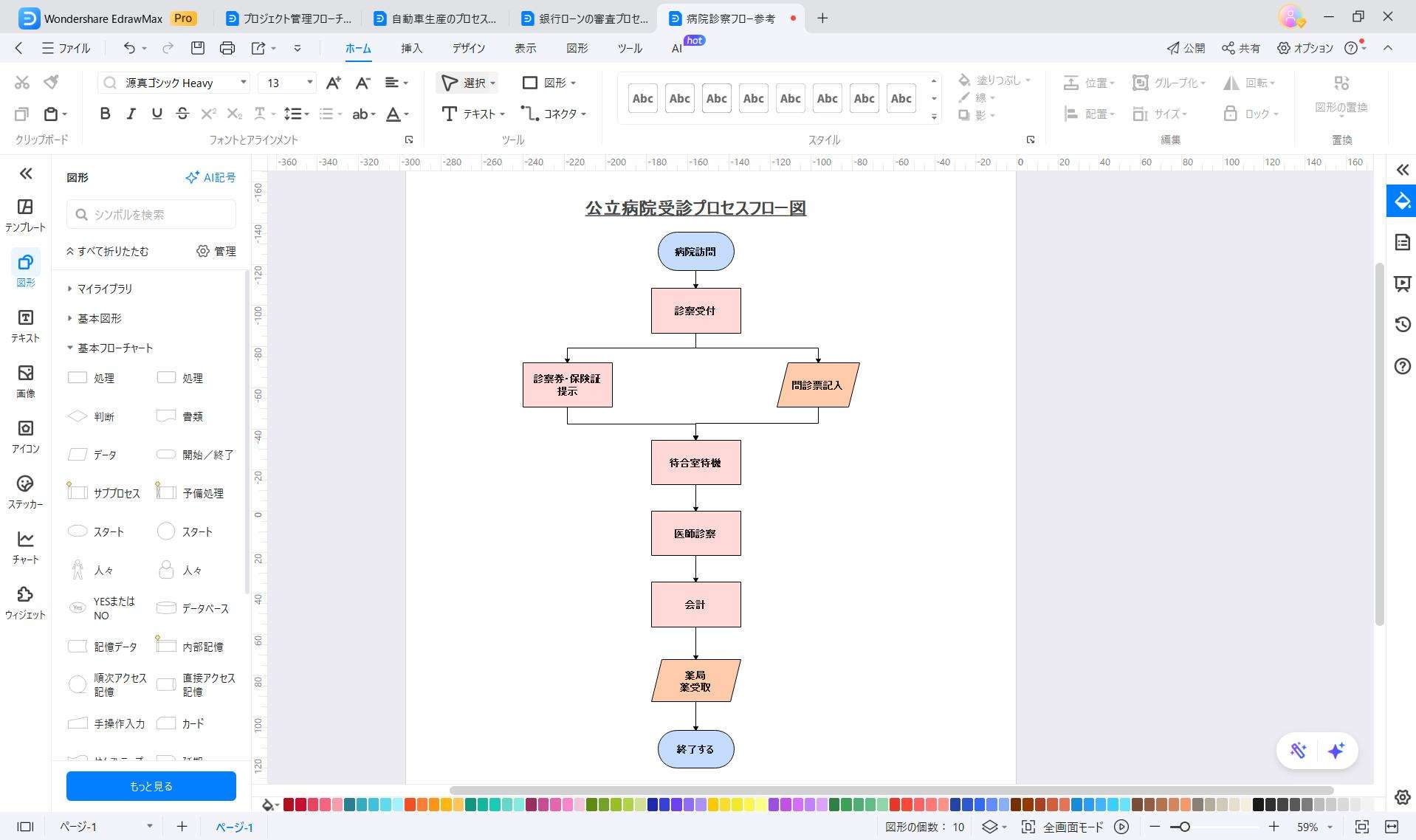 公立病院受診