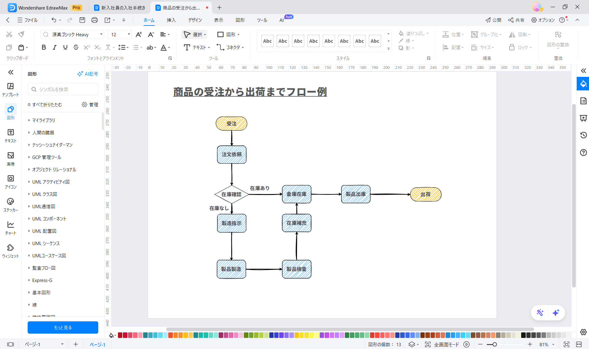 作業フロー書き方3
