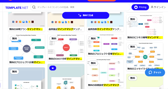 ロジックツリーのテンプレートを集めるサイト