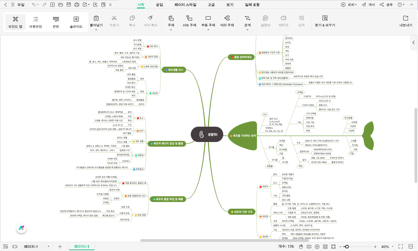 이드로우마인드(EdrawMind) AI 파일 분석