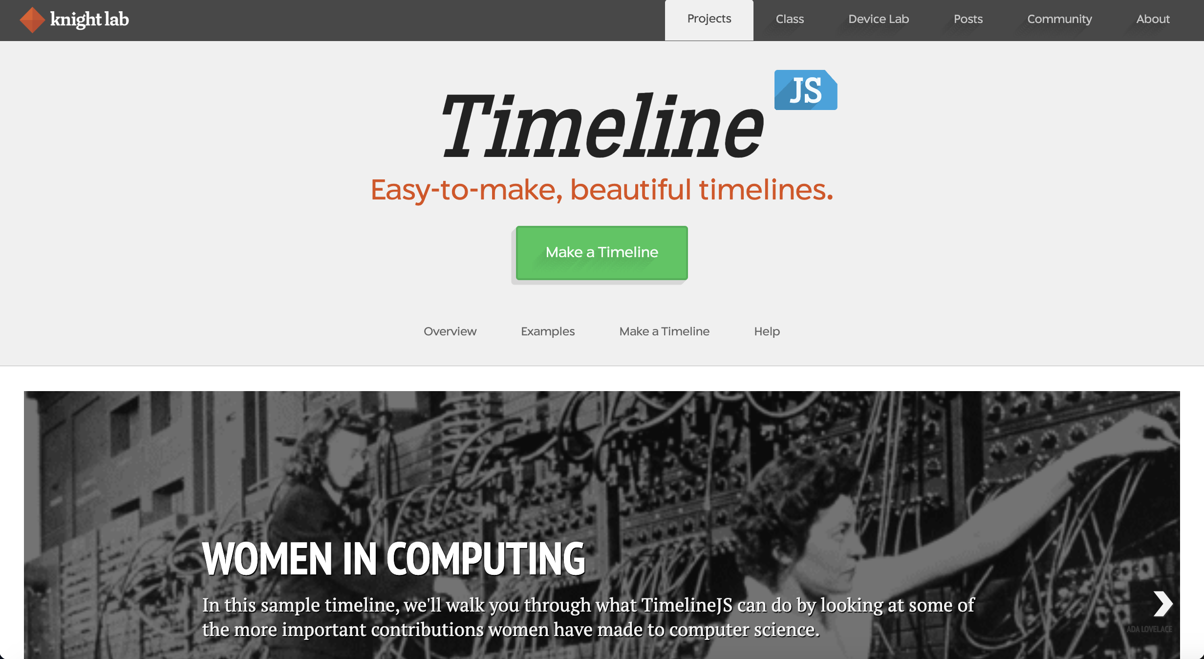 TimelineJS