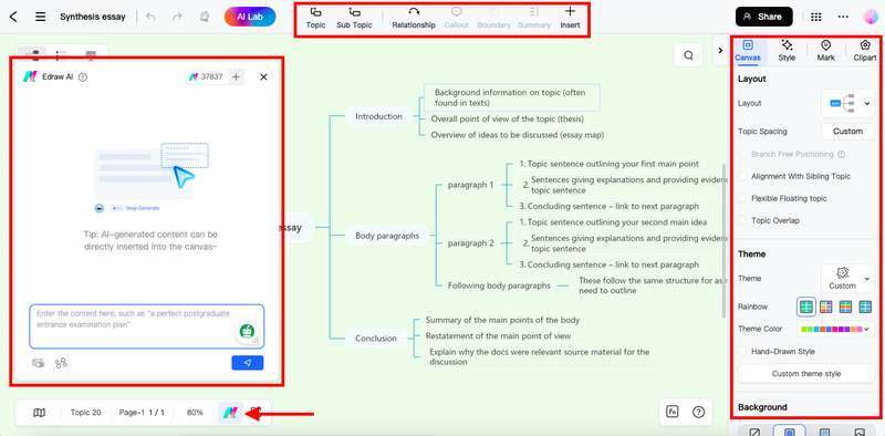 edrawmind-customize-mind-map