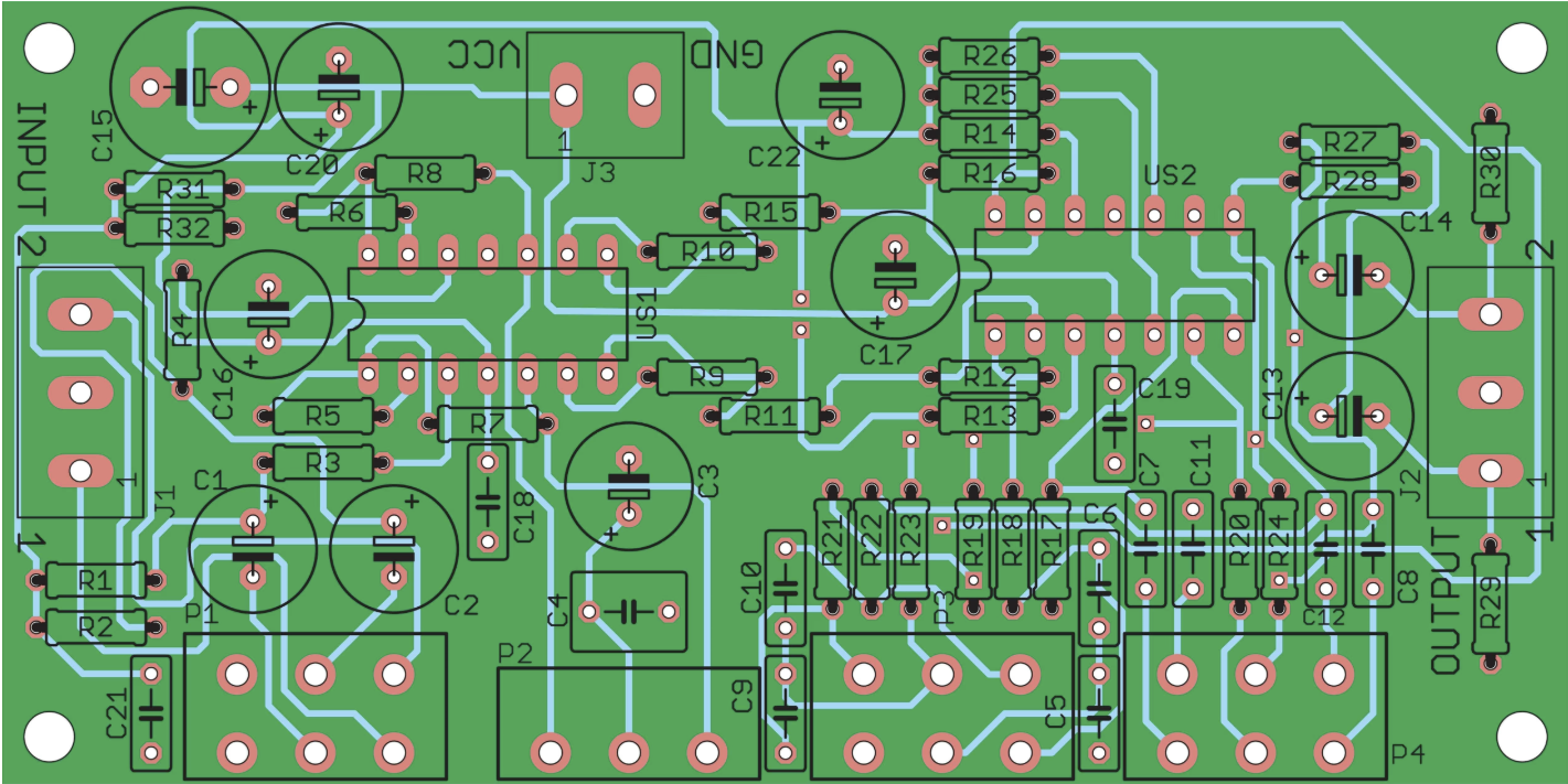 PCB 레이아웃 다이어그램