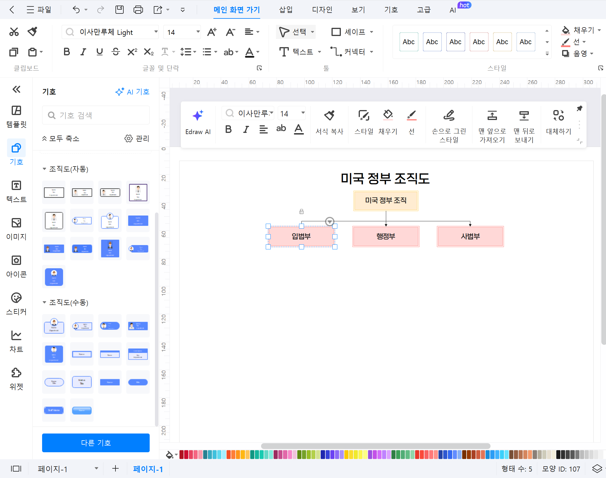미국 정부